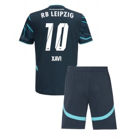 RB Leipzig Xavi Simons #10 Tredje skjorte til barn 2024-25 Kortermet (+ korte bukser)